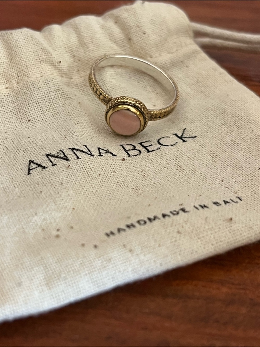 Anna Beck Rosa Accent Ring size